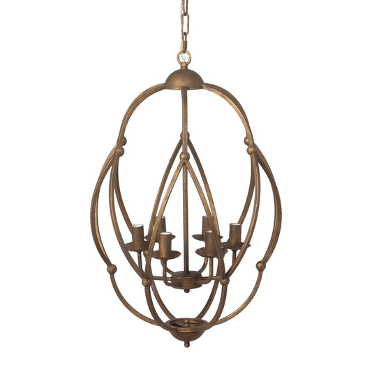 Raleigh Bronze Chandelier style shot 1
