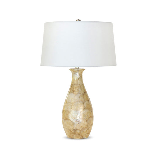 Pearl Capiz Table Lamp style shot 1