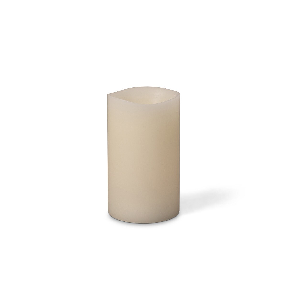Flickering Wax Glow Wick™ Pillar Candle, 3"x5" style shot 1
