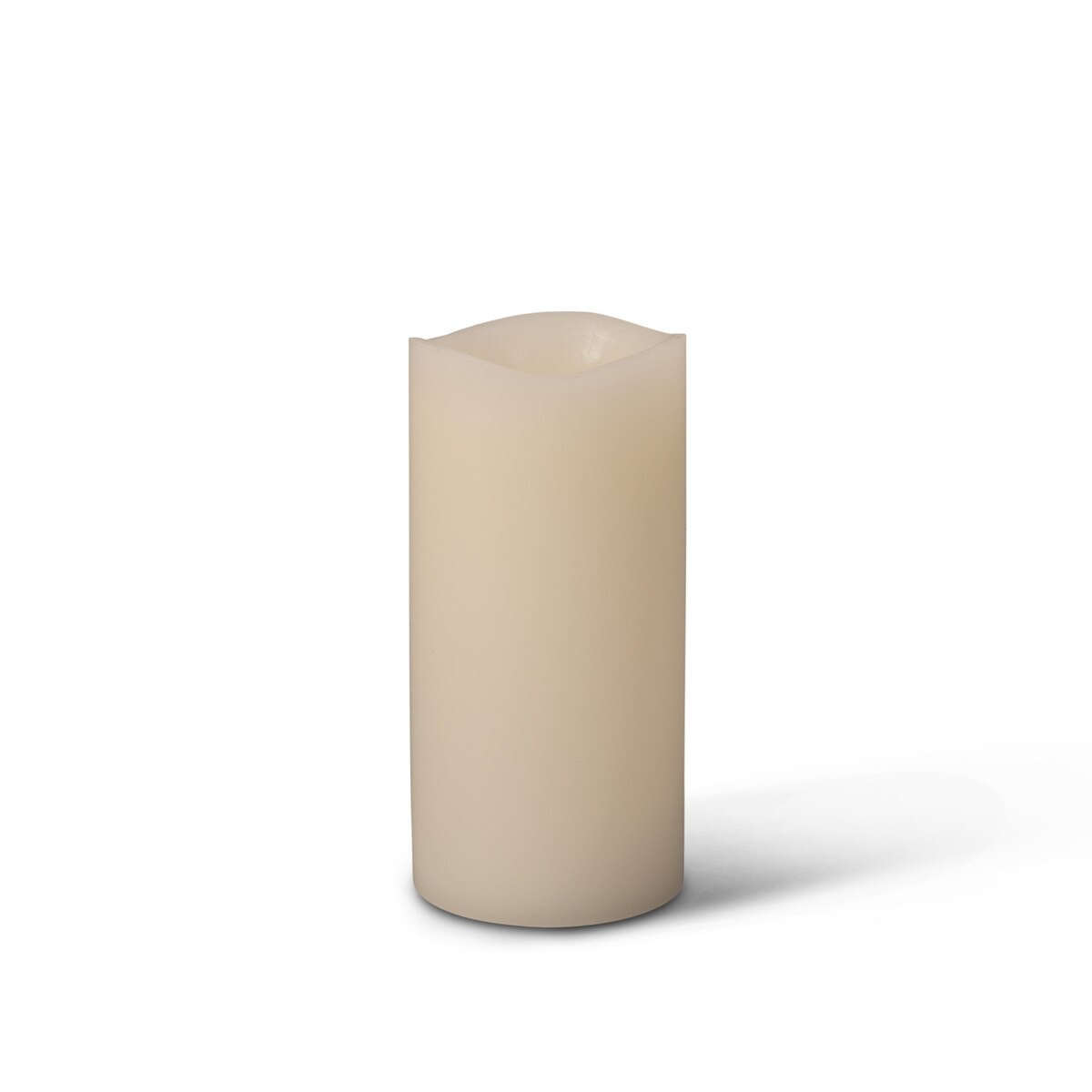 Flickering Wax Glow Wick™ Pillar Candle, 3"x6" style shot 1