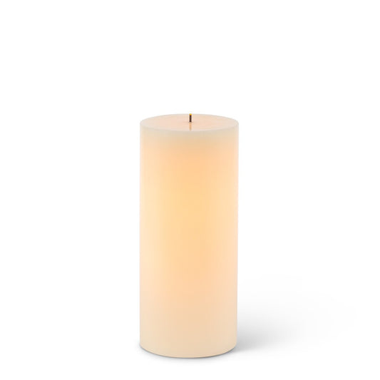 4"D x 9"H Outdoor Wax Candle with Real Wax Surface. style shot 1