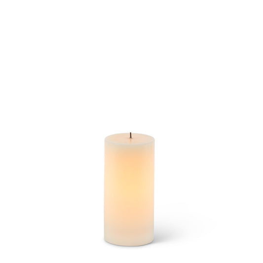3"D x 6"H Outdoor Wax Candle with Real Wax Surface. style shot 1