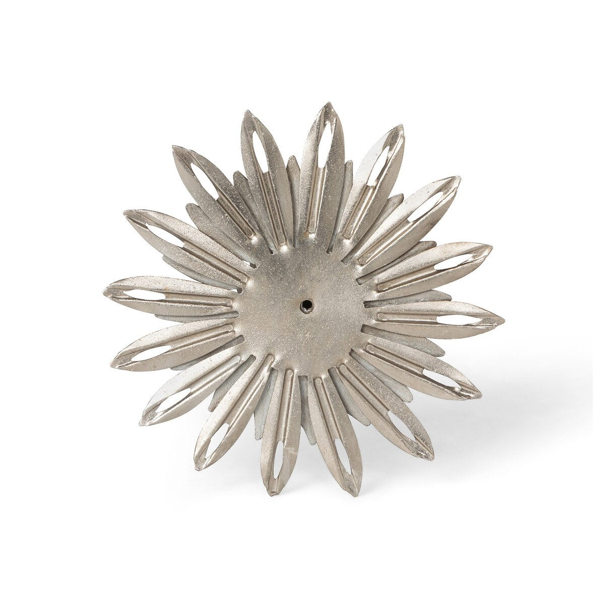 Aged Nickel Wall Sunflower, Small style shot 2