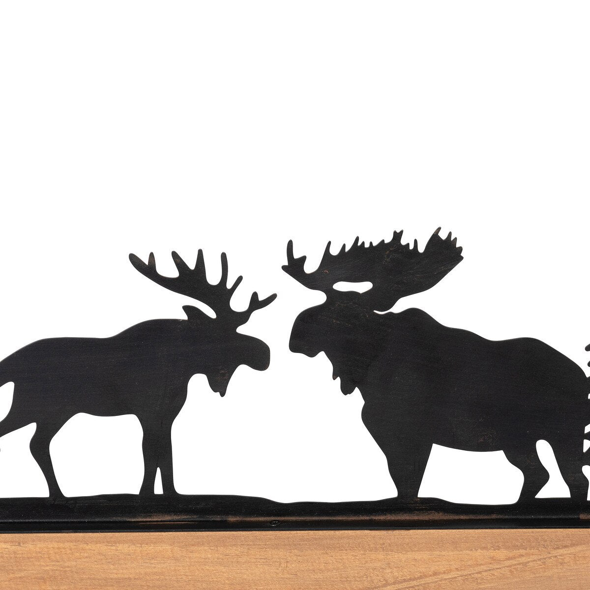 Moose Silhouette Hook Rack style shot 2