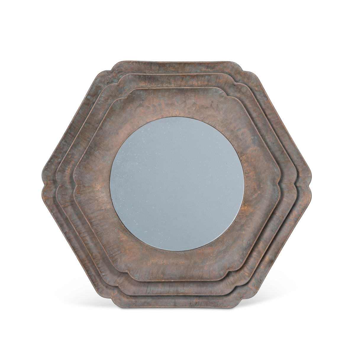 Round Hex Layered Mirror style shot 1