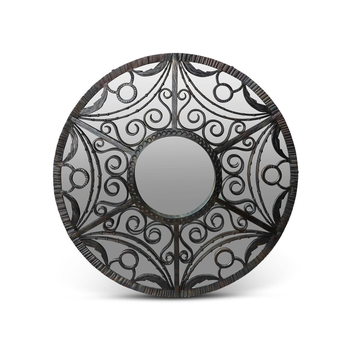 Scroll and Swag Framed Mirror, Small style shot 1