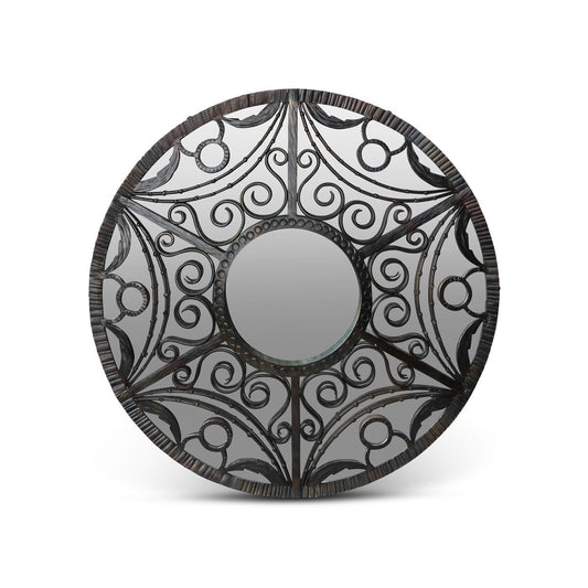 Scroll and Swag Framed Mirror, Small style shot 1