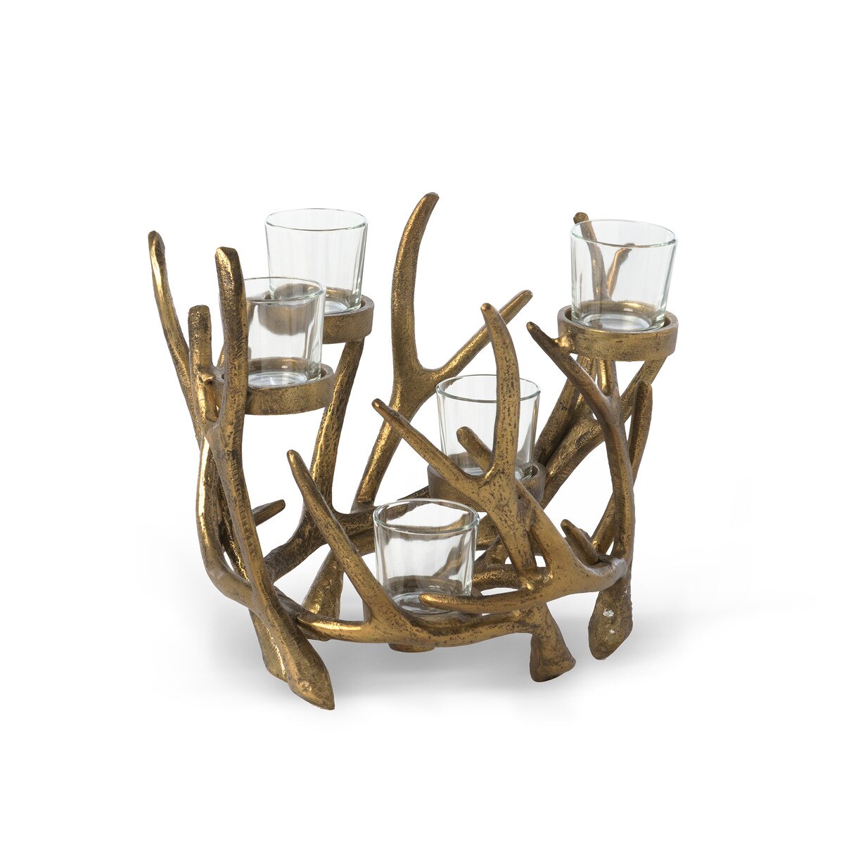 Antler Cast Aluminum Centerpiece x 5 style shot 1