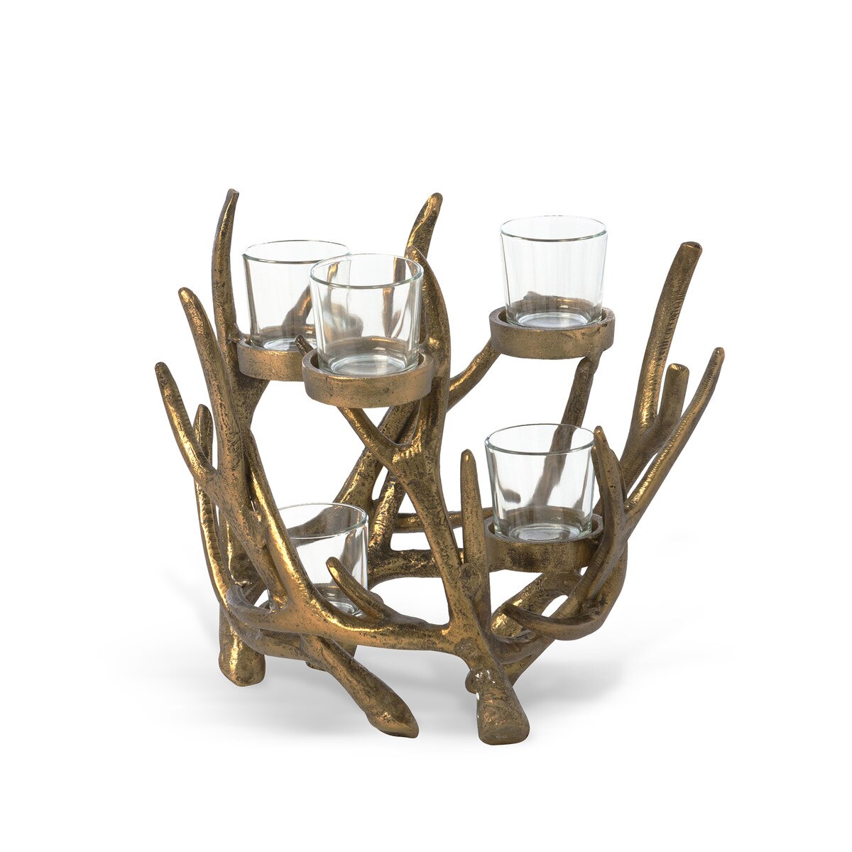 Antler Cast Aluminum Centerpiece x 5 style shot 2