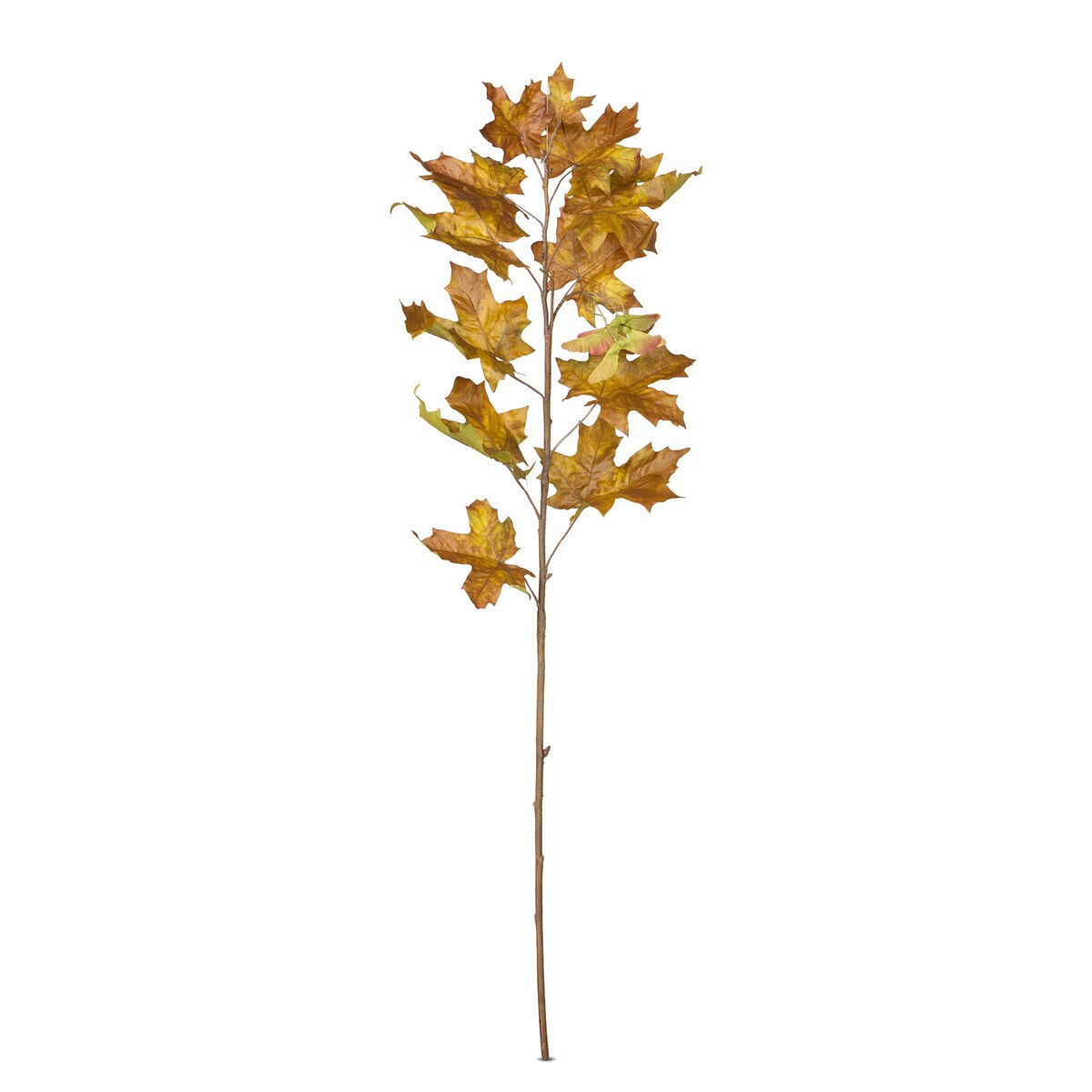 Crafted Autumn Leaves Stem Collection, Set of 12, 3 Assorted Colors style shot 1