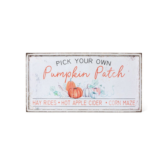 Pumpkin Patch Iron Sign style shot 1