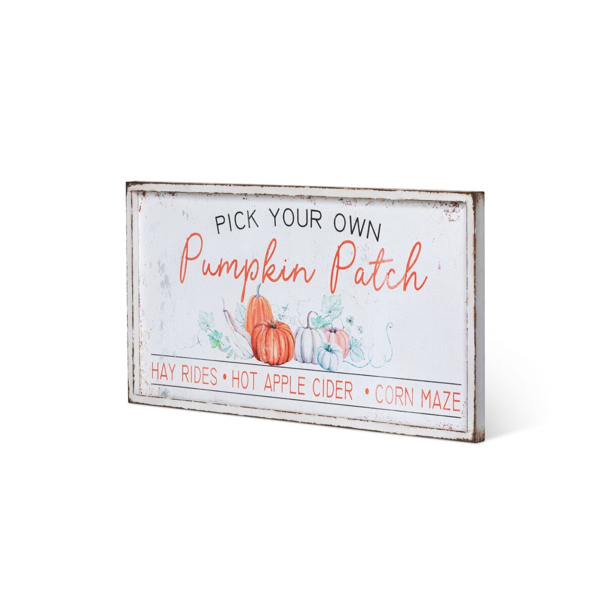 Pumpkin Patch Iron Sign style shot 2
