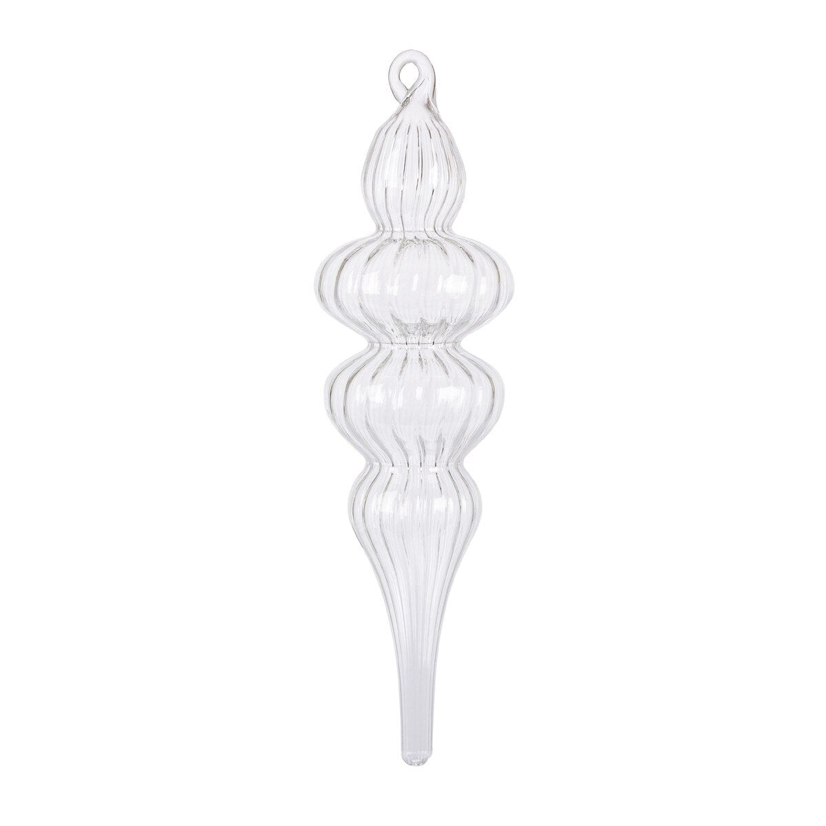 Arctic Frost Finial Ornament, Set of 2 style shot 2