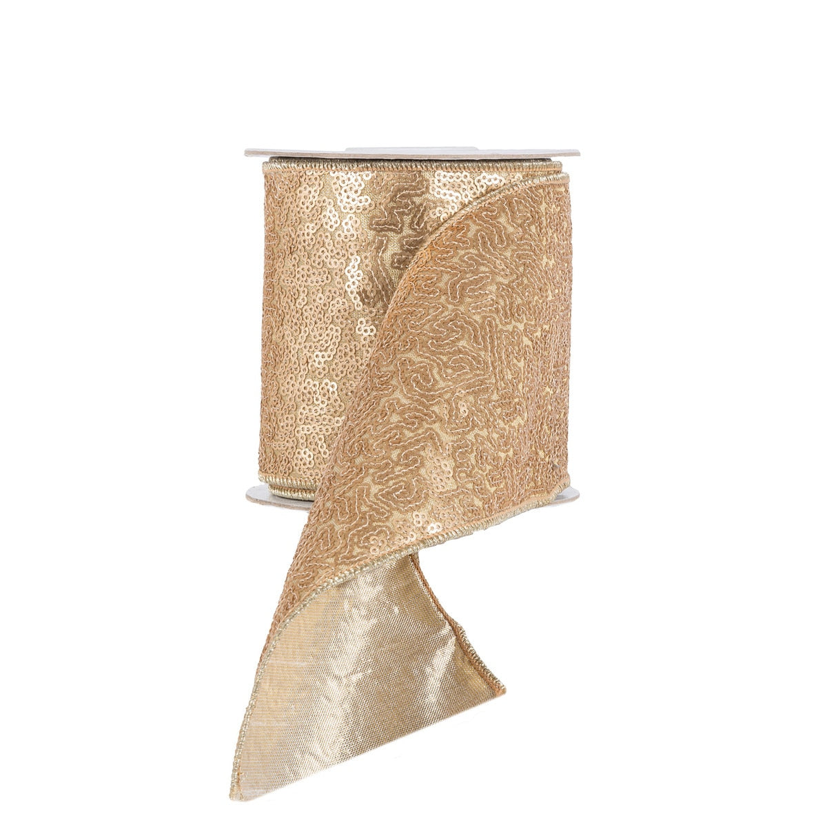Bronze Sequins Ribbon style shot 1