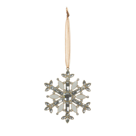 Jeweled Snowflake Ornament style shot 1