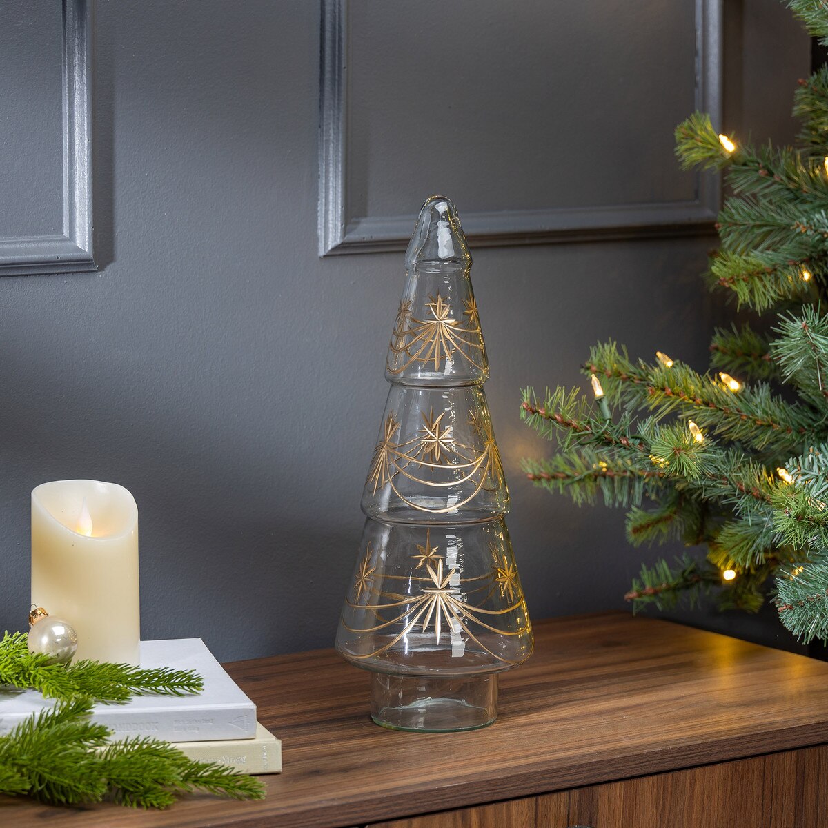 Vintage Etched Tree, Medium style shot 2