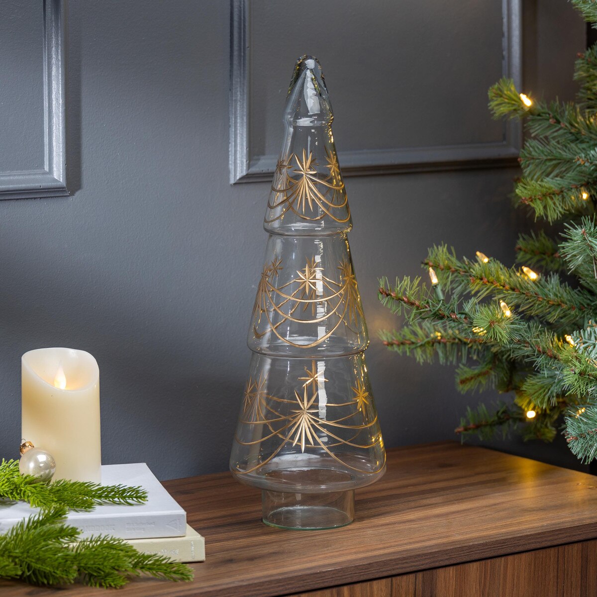 Vintage Etched Tree, Large style shot 2