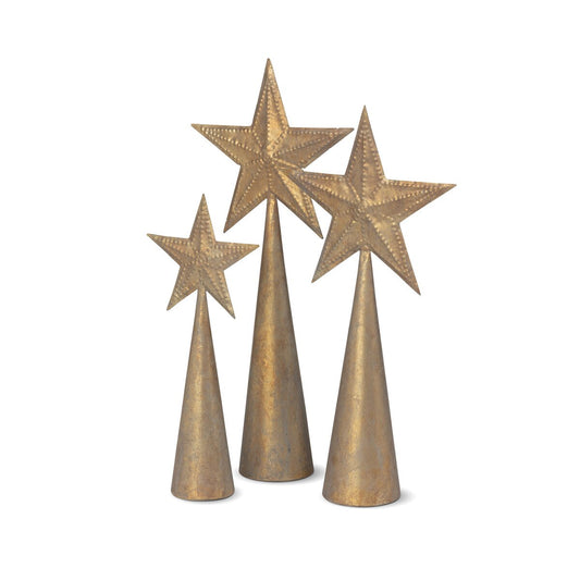 North Star Ornament, Set of 3 style shot 1