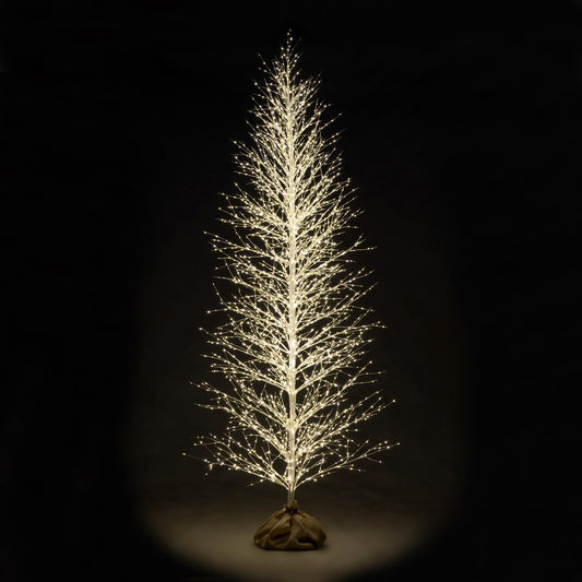 Winter Wonderland 9' Lit Tree style shot 1
