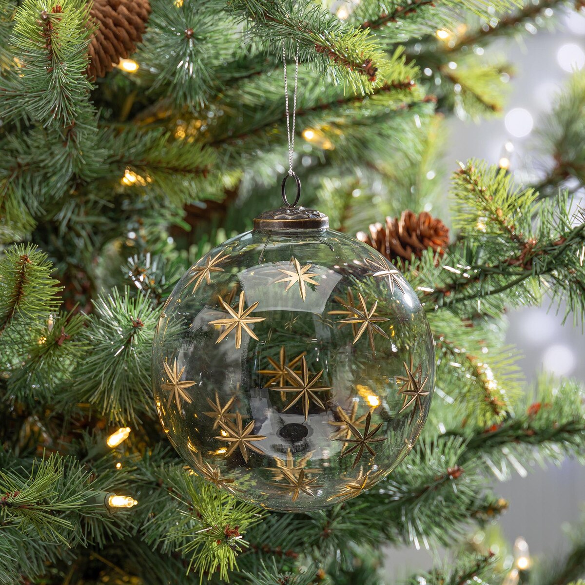 Starry Night Etched Ornament style shot 2