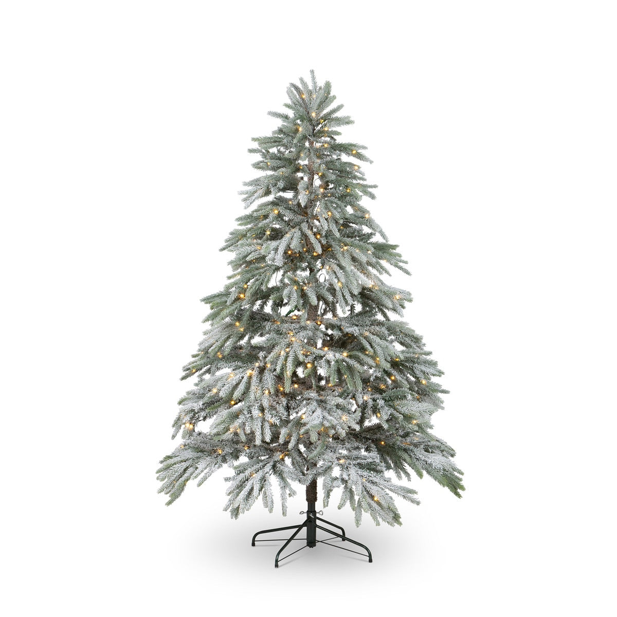 Flocked Down Swept Tree, 6' style shot 1