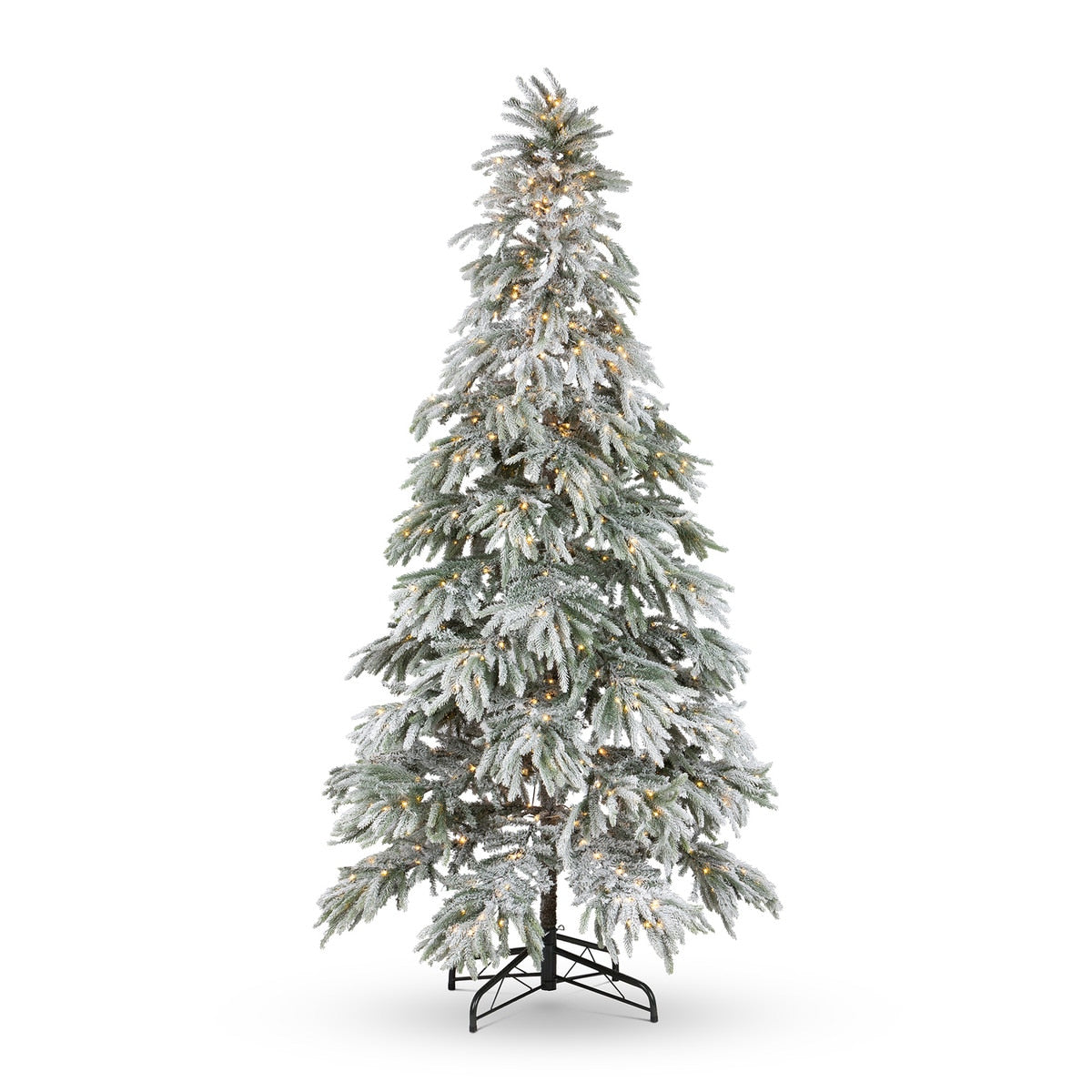 Flocked Down Swept Tree, 9' style shot 1