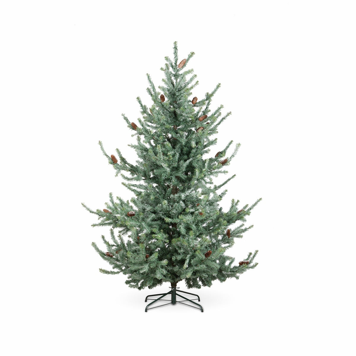 7.5' Iced Blue Spruce Tree with Micro Light