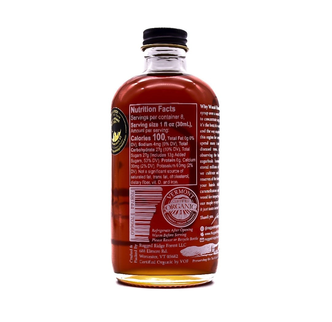 Wood-Fired Vermont Maple Syrup