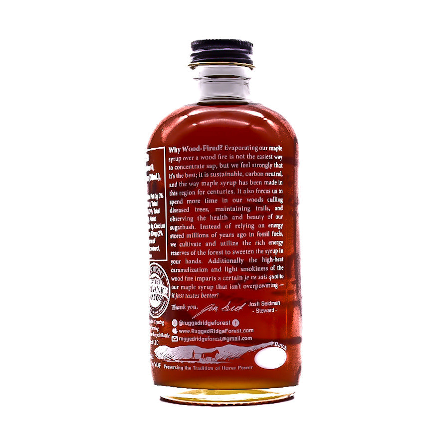 Wood-Fired Vermont Maple Syrup