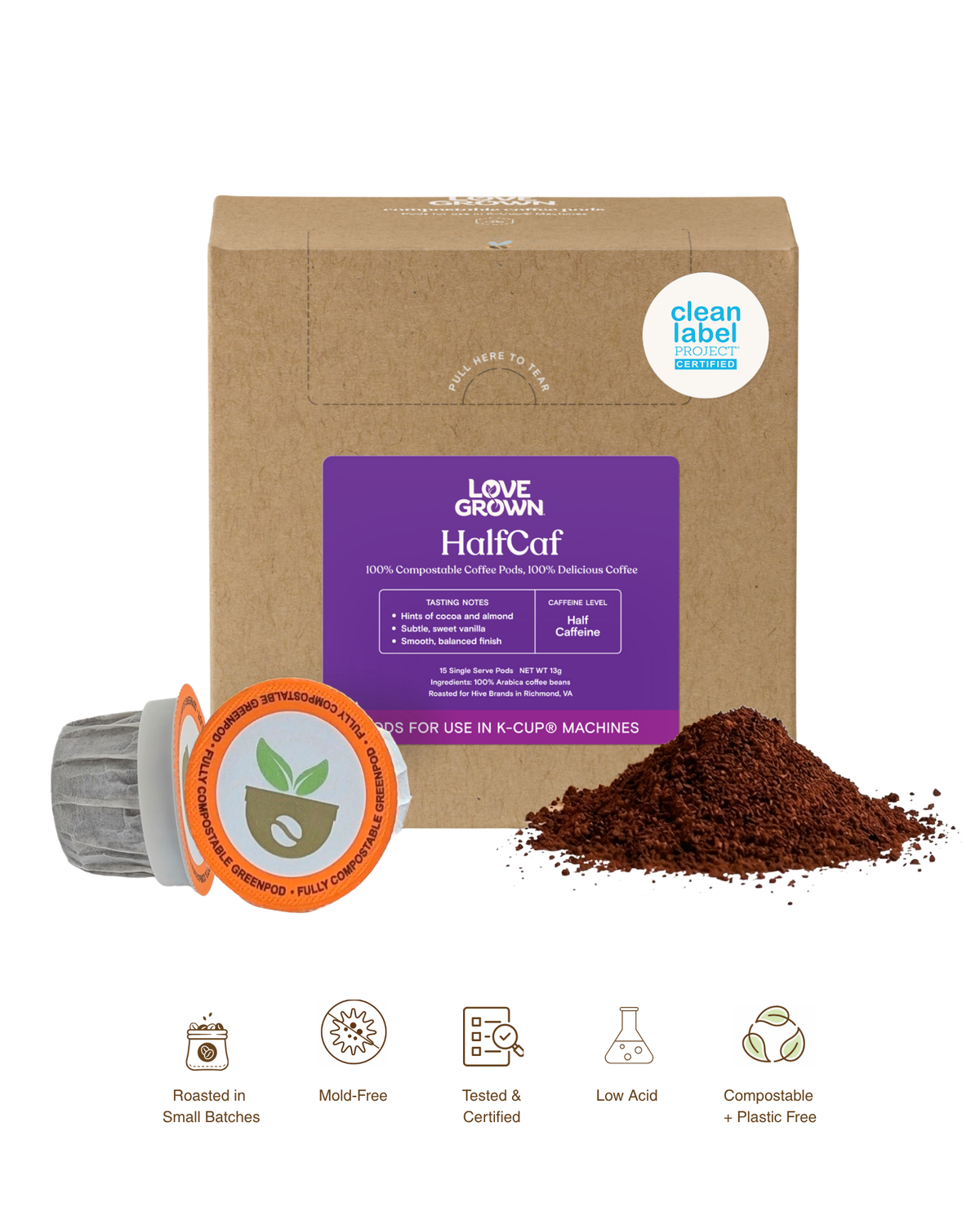 Organic Coffee Pods – Compostable