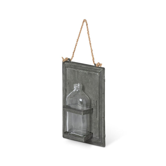 Galvanized Sheet Metal Vase style shot 1