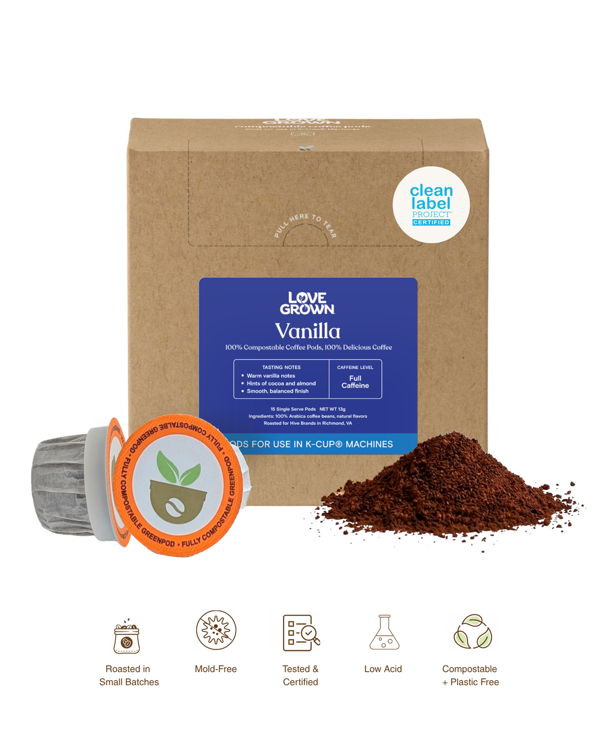 Organic Coffee Pods – Compostable