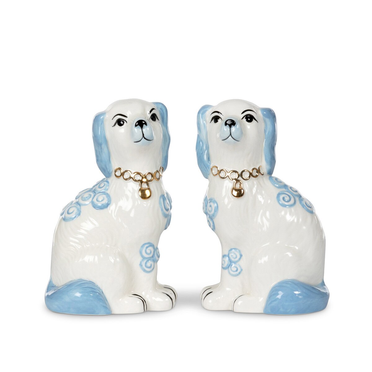 Porcelain Staffordshire Dogs Figurines, 2 Assorted Styles style shot 1