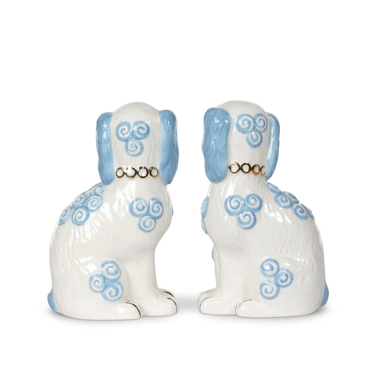 Porcelain Staffordshire Dogs Figurines, 2 Assorted Styles style shot 2