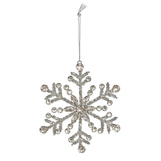 Rhinestone Snowflake Ornament style shot 1
