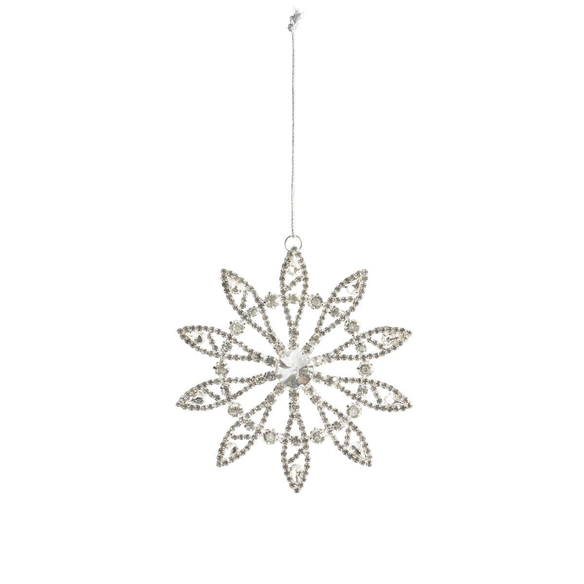 Rhinestone Snowflake Ornament style shot 1