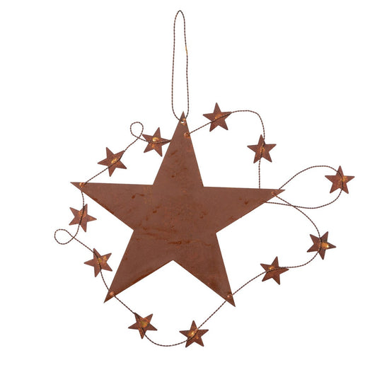Rustic Star Lasso Ornament style shot 1