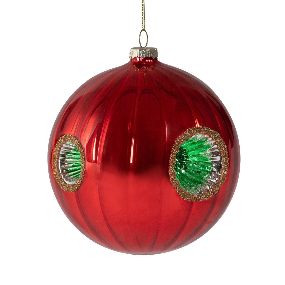 Reflector Glass Ball Ornament, Large style shot 1