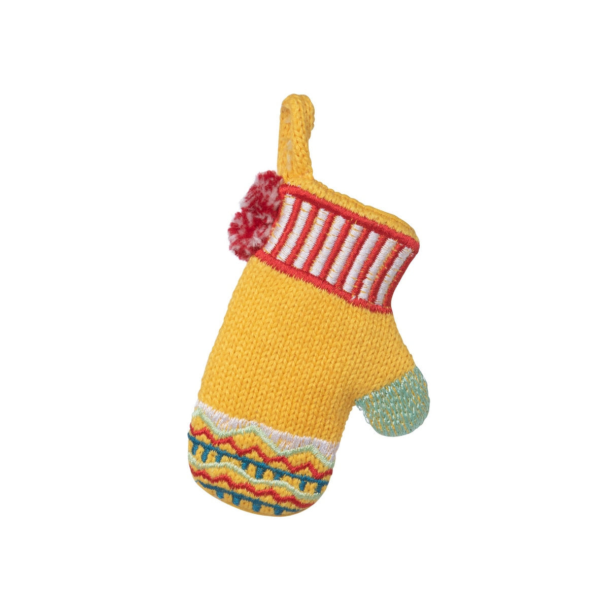 Vintage Knit Mitten Ornament style shot 1