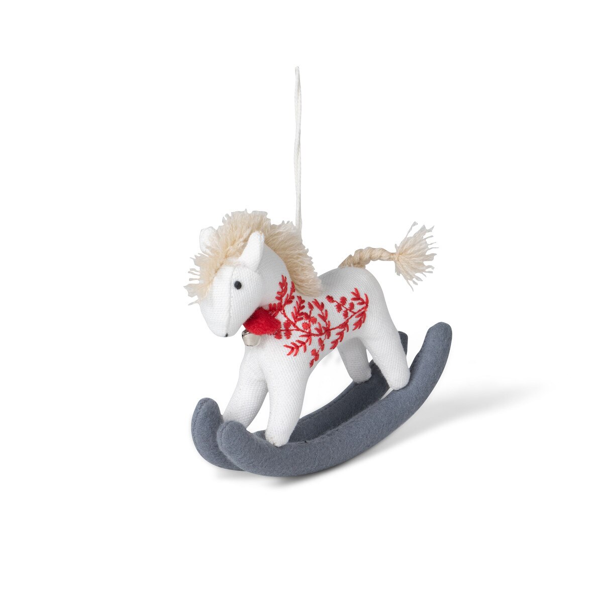 Rocking Horse Cotton Ornament style shot 1