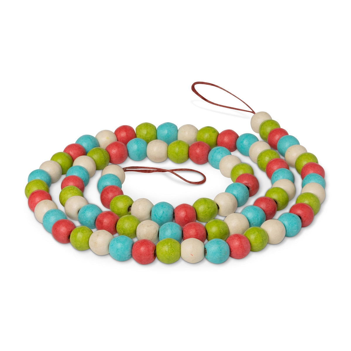 Whimsical Wood Beaded Garland style shot 1