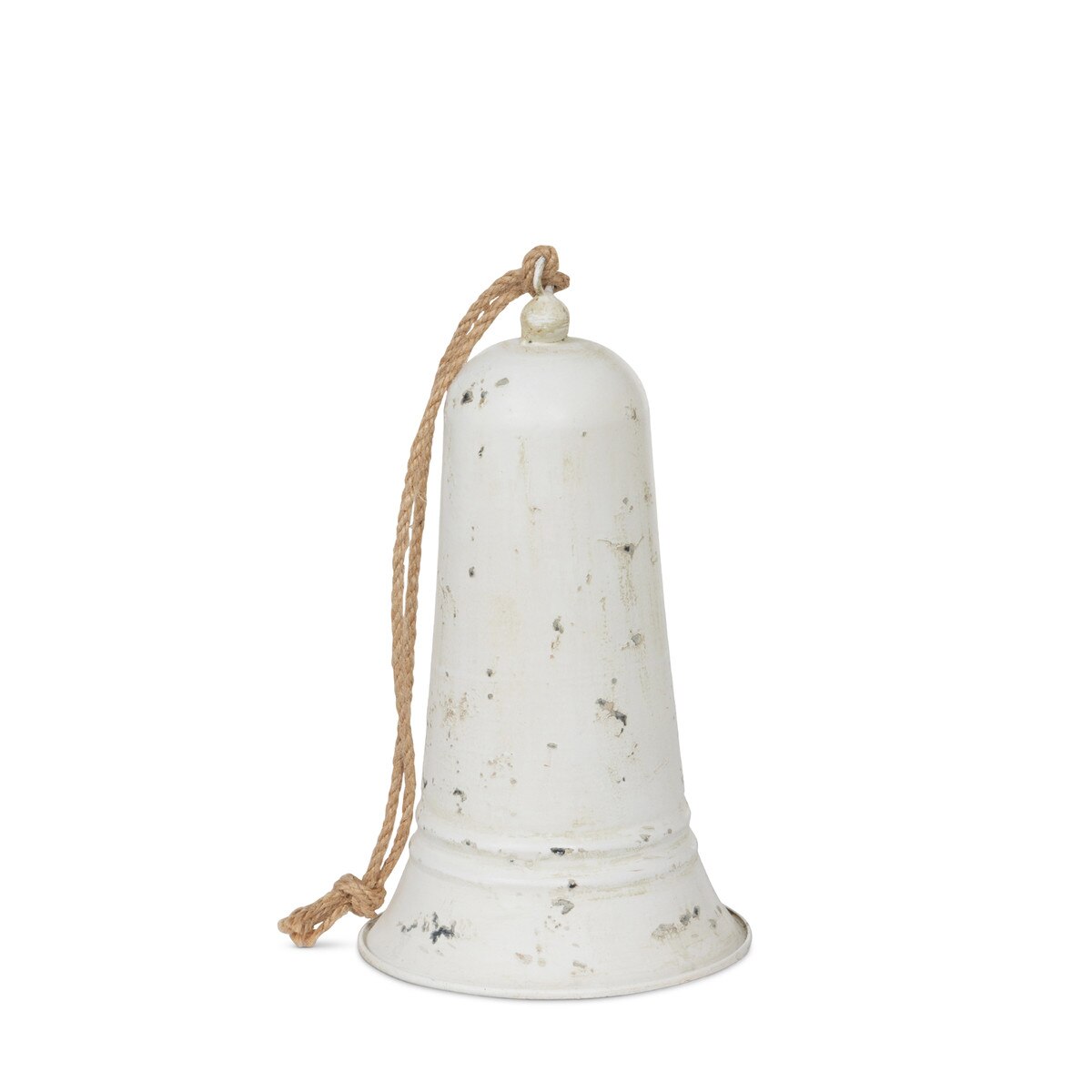 Carillon Antique White Metal Bell, 10" style shot 1