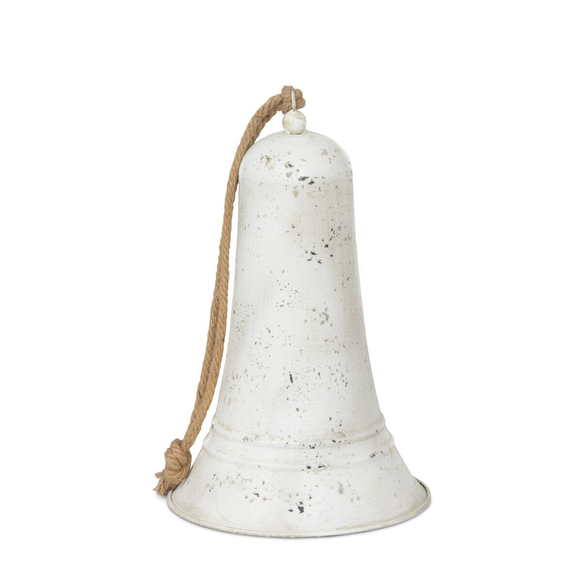 Carillon Antique White Metal Bell, 12" style shot 1