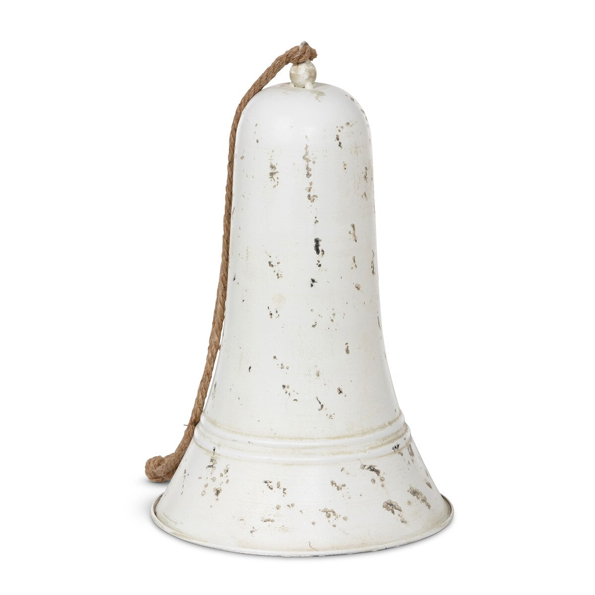 Carillon Antique White Metal Bell, 15" style shot 1