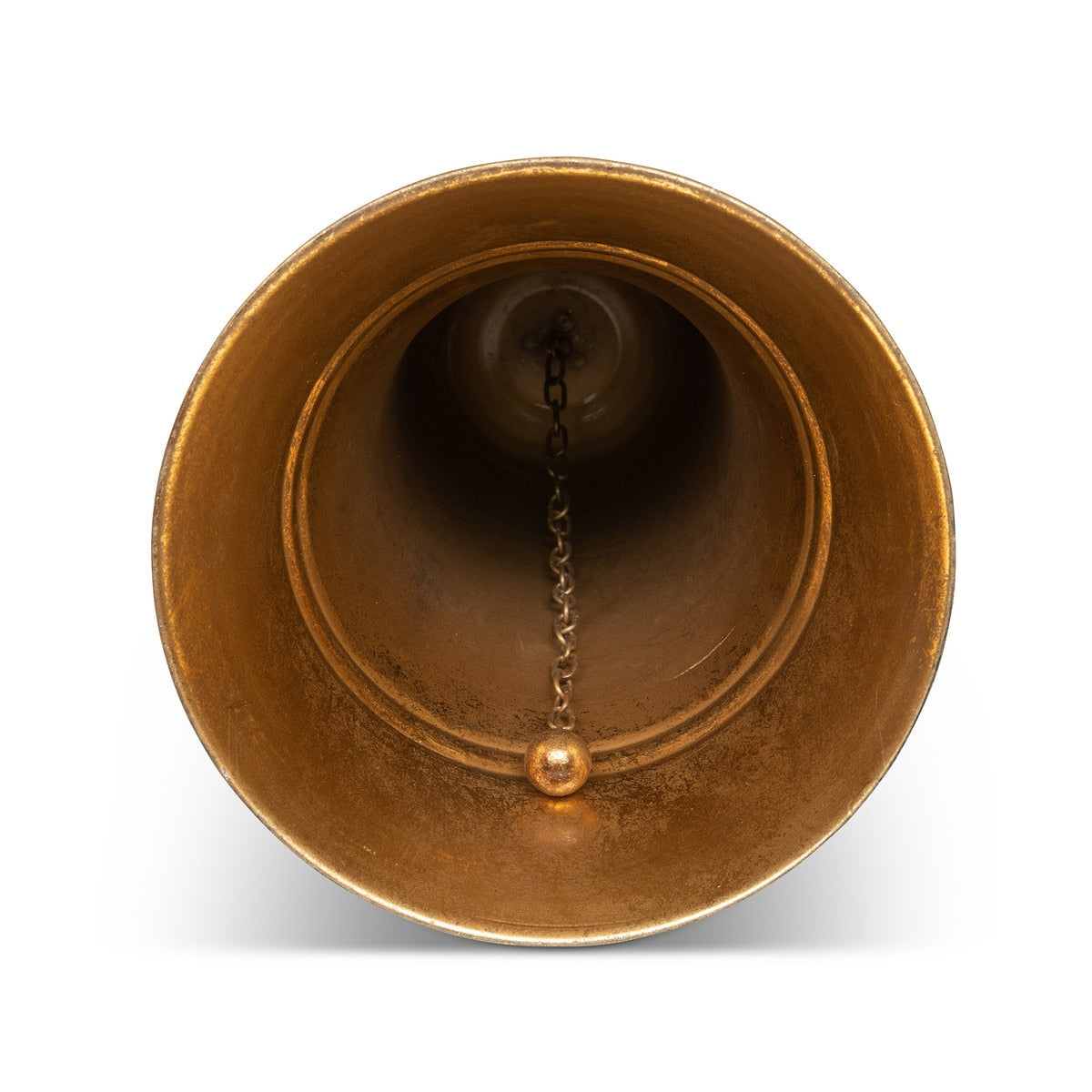 Carillon Antique Gold  Metal Bell, 15" style shot 2