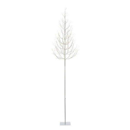 Winter White LED Lighted Tree, 108" style shot 1