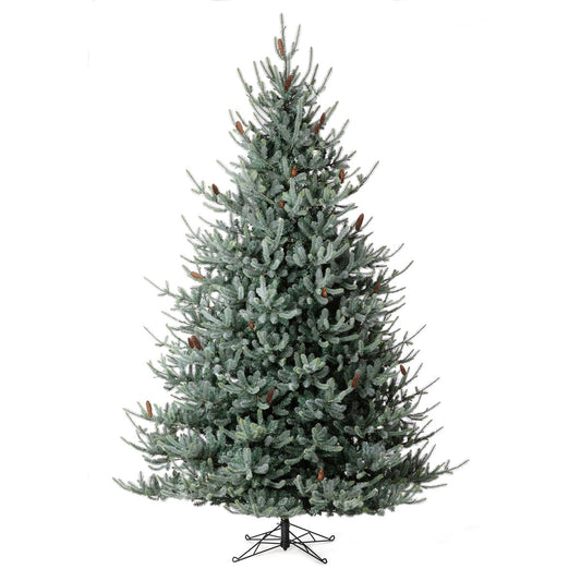 Park Hill Blue Spruce Christmas Tree, 12' style shot 1