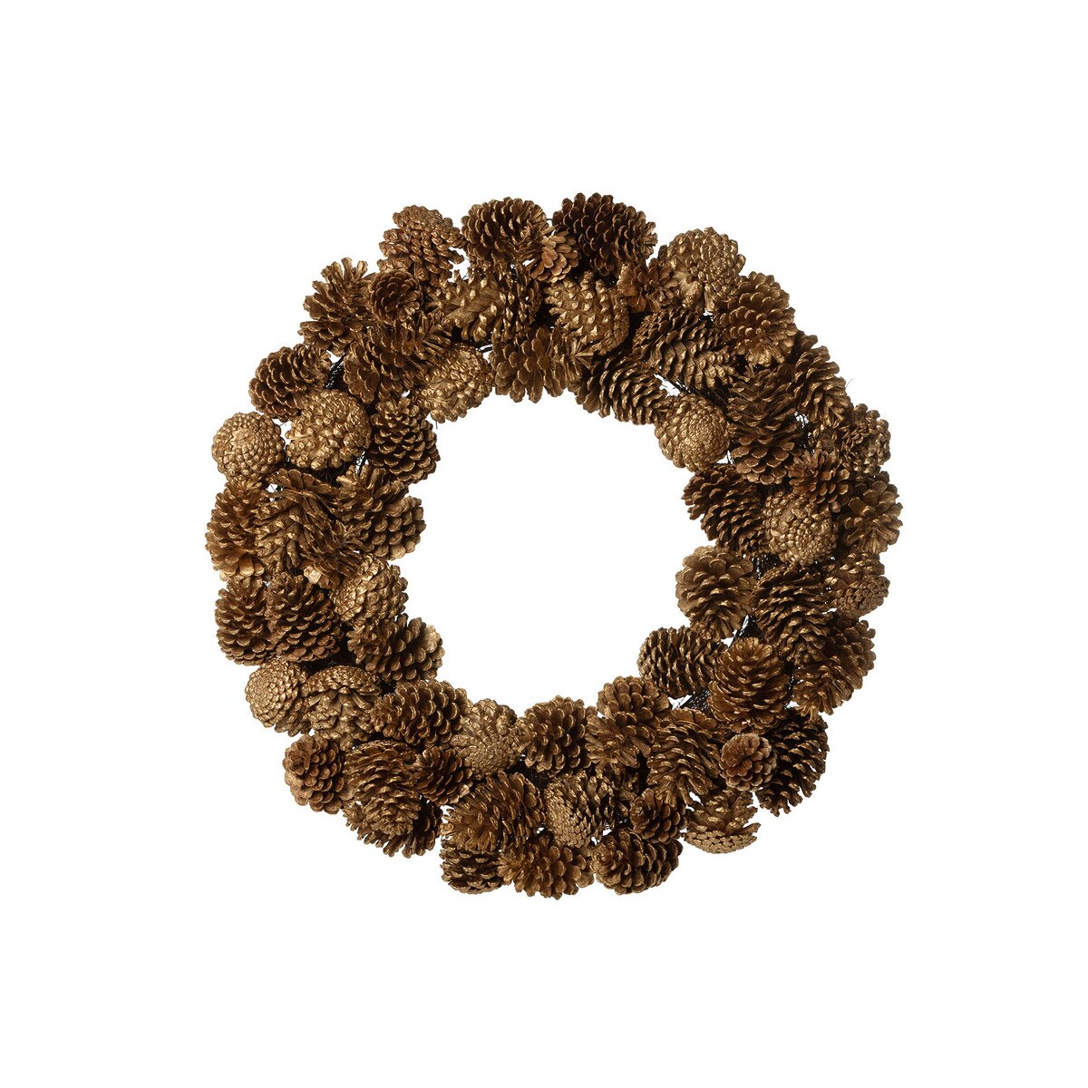 Mixed Pine Cone Wreath style shot 1