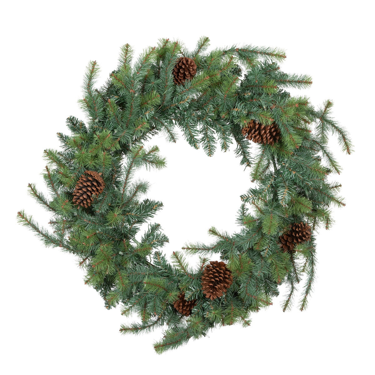 Blue Spruce Wreath with LED Lights, Extra-Large style shot 2