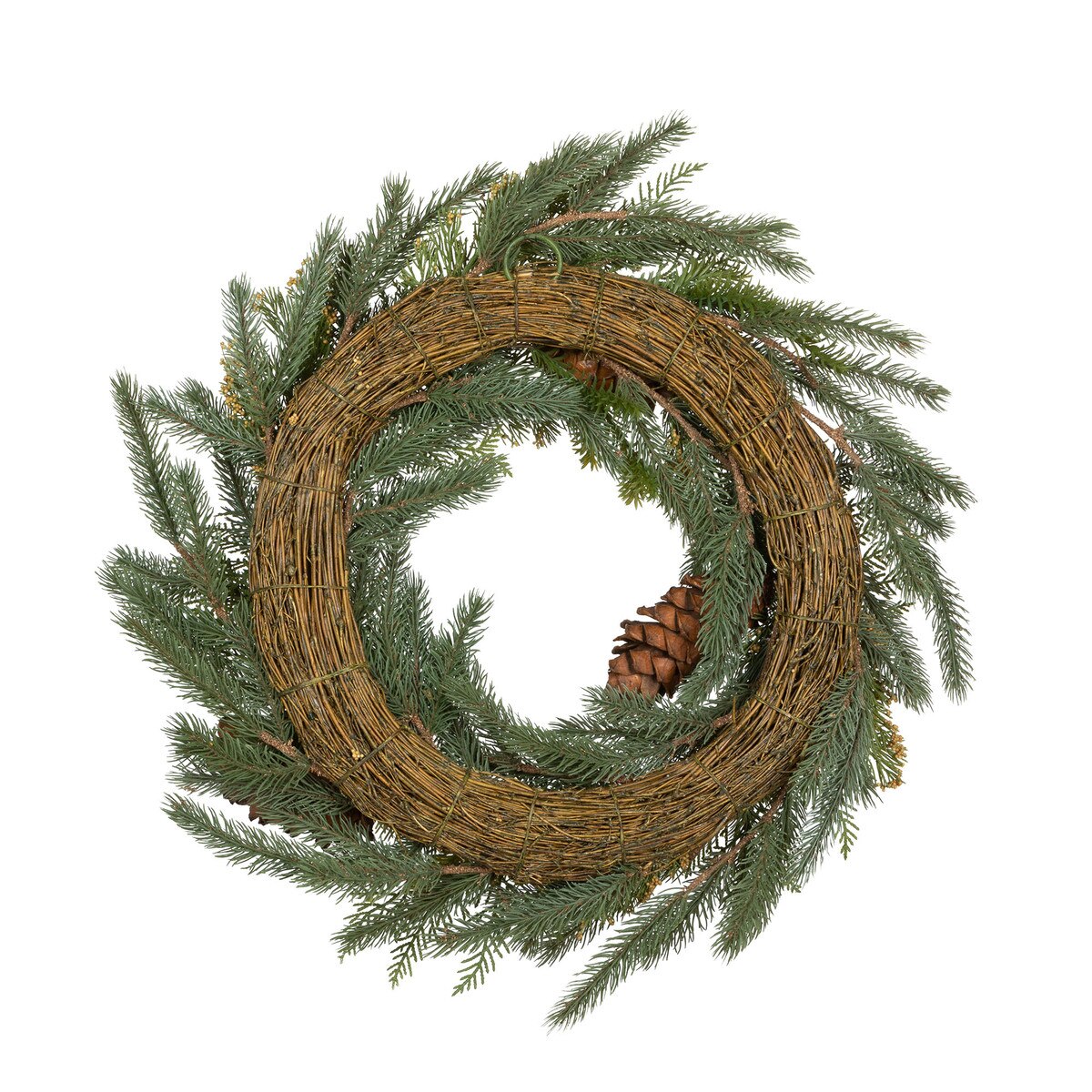 Mixed Evergreen Wreath style shot 2